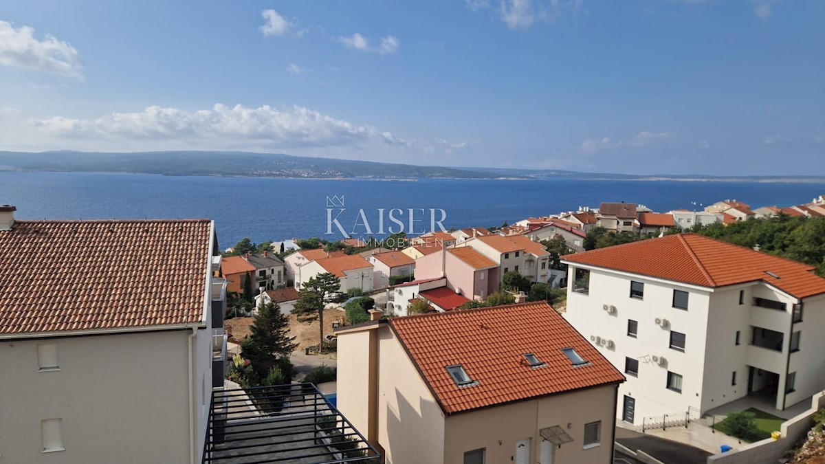 Crikvenica - apartma v novi stavbi s čudovitim pogledom na morje