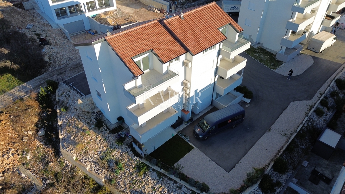 Crikvenica - apartma v novi stavbi s čudovitim pogledom na morje