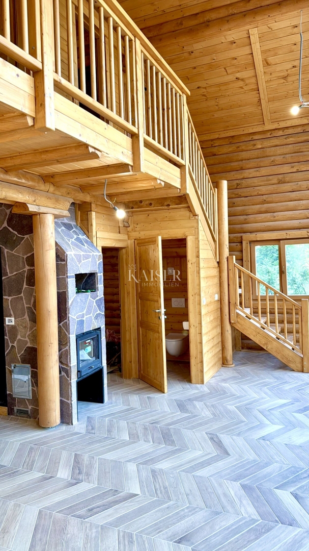 Fužine - Novozgrajena brunarica 124 m2