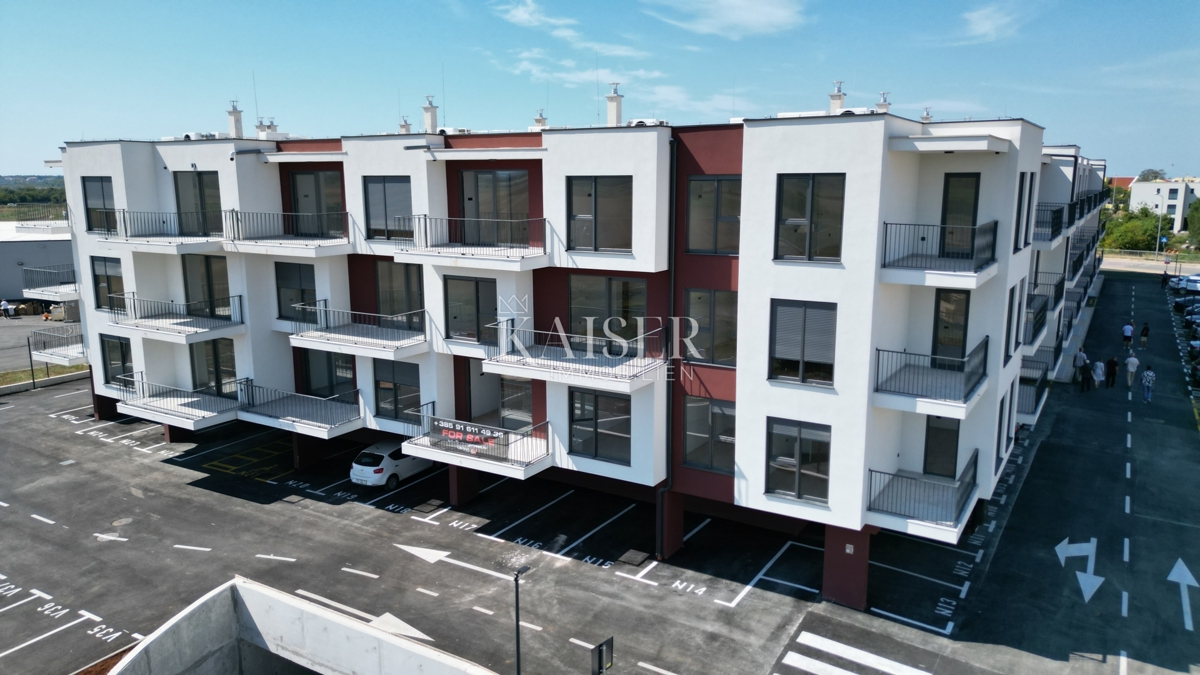 Istra, Umag - dvosobno moderno stanovanje v novogradnji, 71m2, tretje nadstropje, odlična lokacija