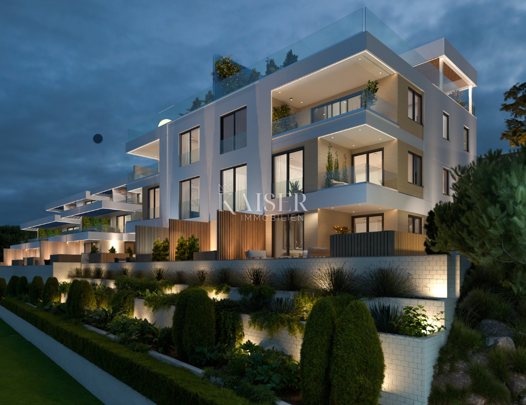 Trogir, Čiovo - apartmaji v luksuznem kompleksu, 200 m od morja 