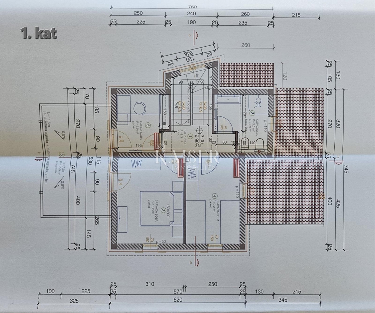 Otok Lošinj, Nerezine, hiša 129 m2 - novogradnja