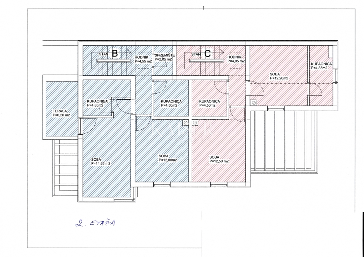 Mali Lošinj, luksuzno stanovanje 100 m2 - novogradnja