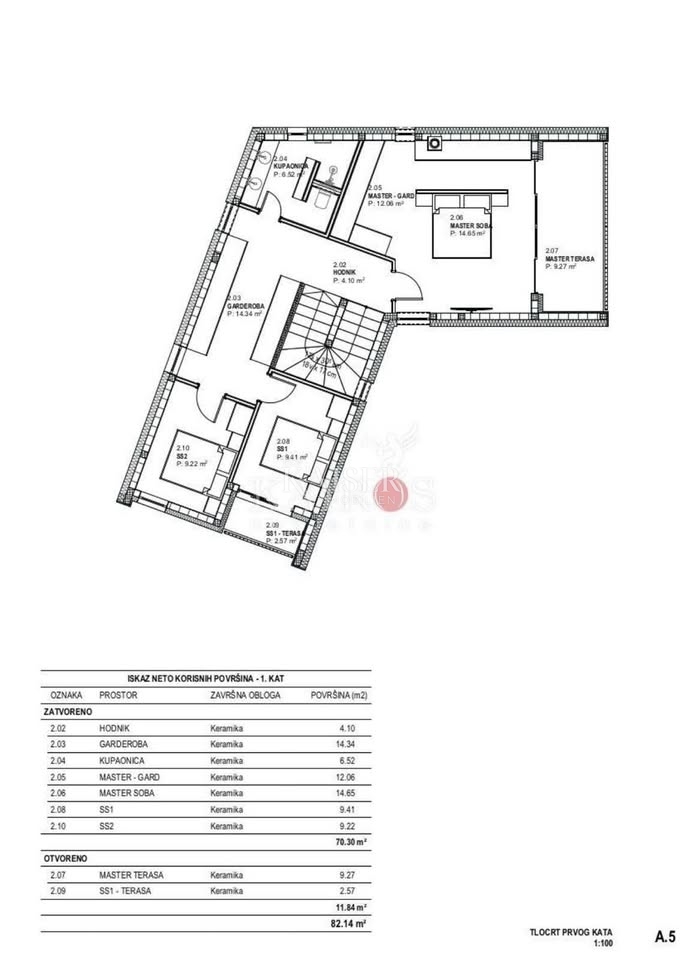  Zazidljivo zemljišče Hum, Buzet, 848m2