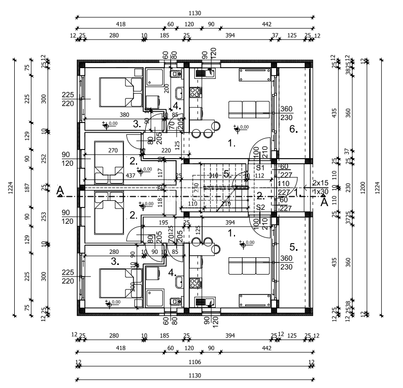 Stanovanje Vir, 47,84m2