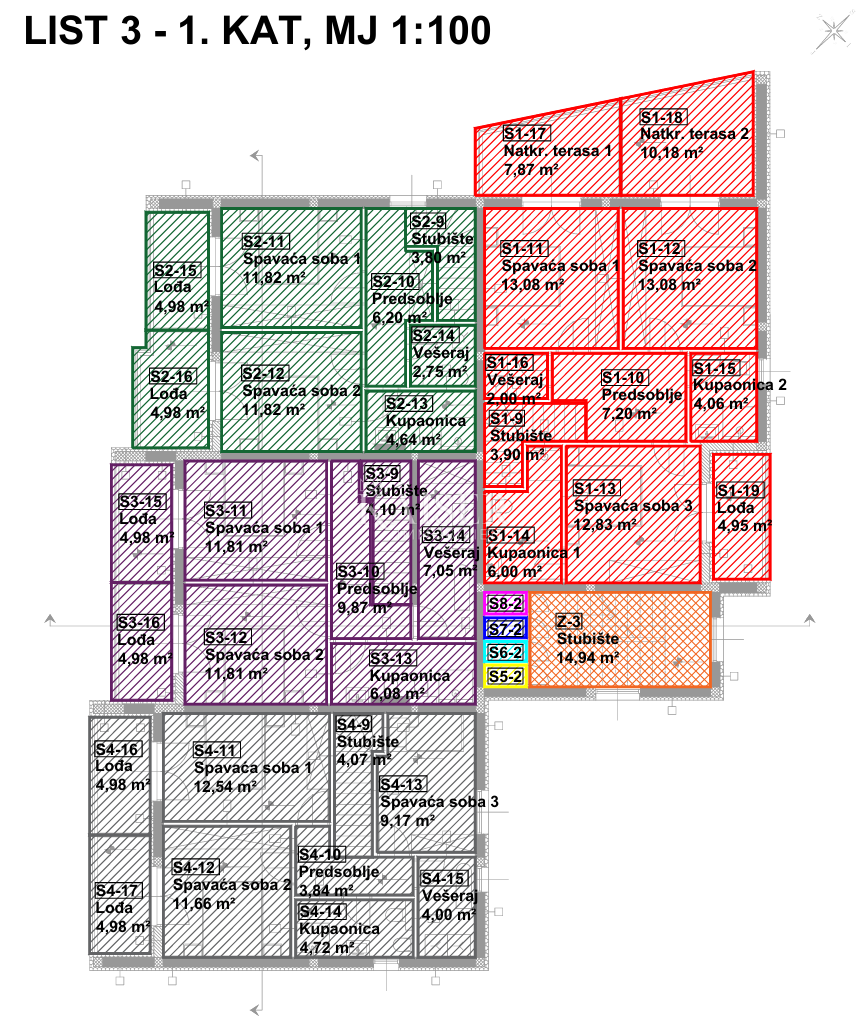 Stanovanje Vodice, 152m2