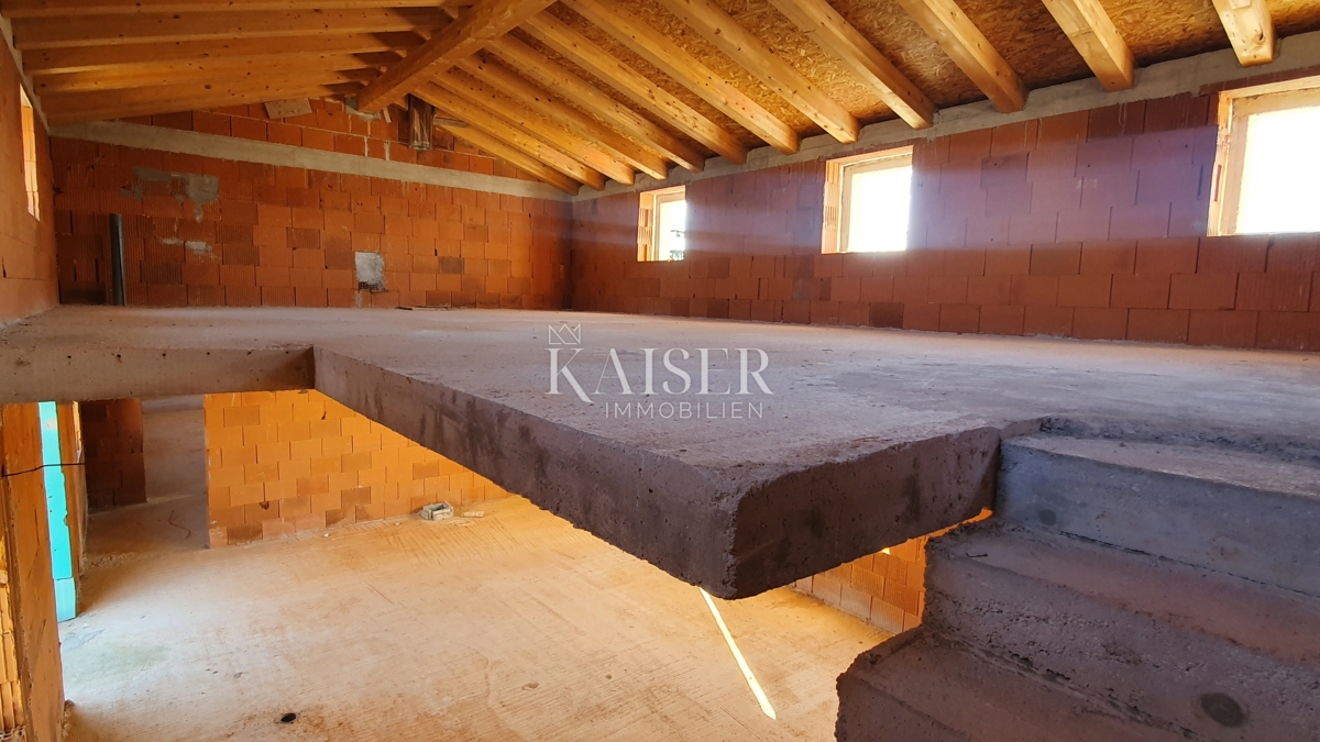 Istra - Lovreč, kamnita roh bau vila s pogledom na morje