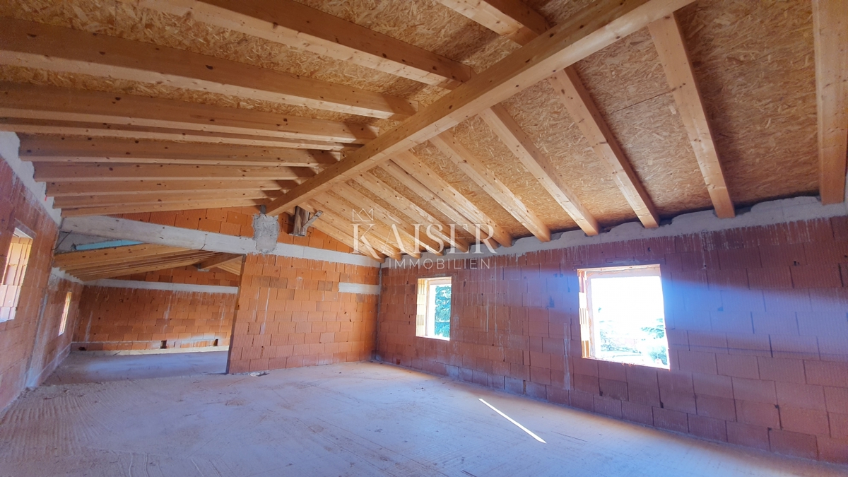 Istra - Lovreč, kamnita roh bau vila s pogledom na morje