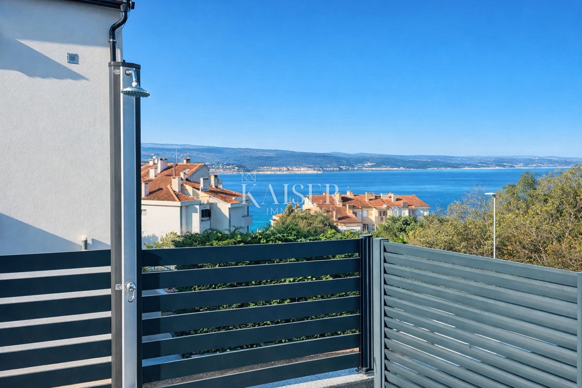 Crikvenica - ekskluzivno dvosobno stanovanje 70m2 z bazenom