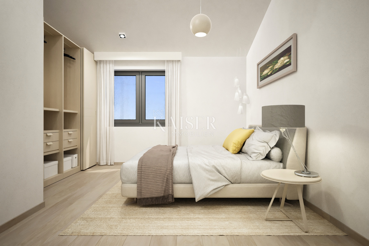 Poreč, Istra, čudovito dvonadstropno stanovanje s pogledom na morje