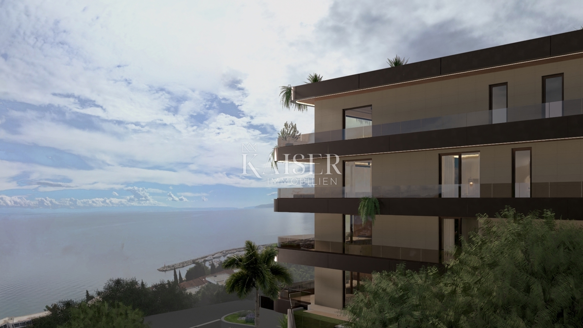 Opatija - Ičići, premium apartma, garaža, bazen, razgled