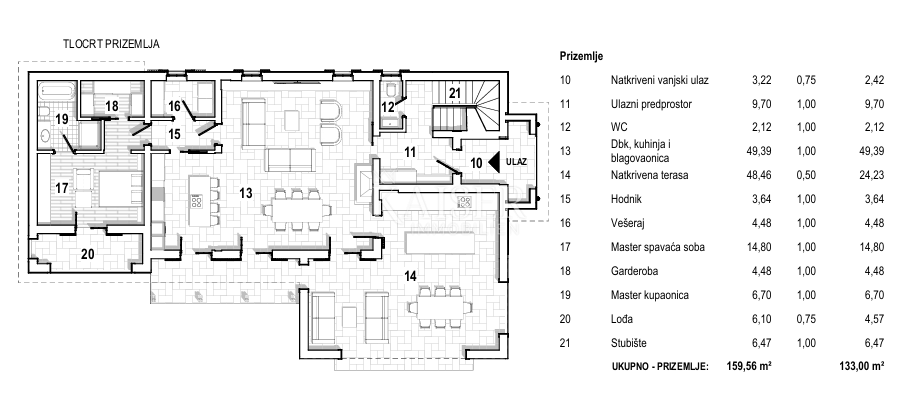Hiša Polje, Dobrinj, 468m2