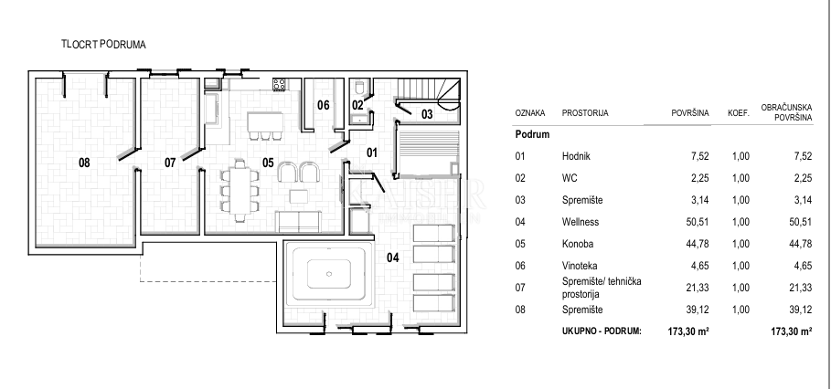 Hiša Polje, Dobrinj, 468m2