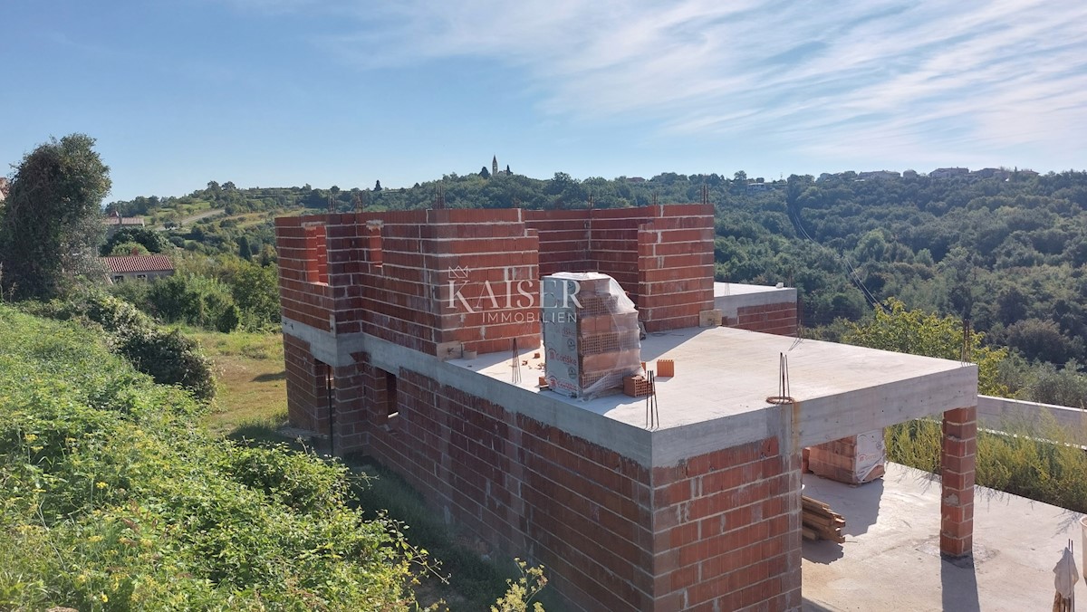 Istra, Momjan - vila s panoramskim pogledom na morje in naravo