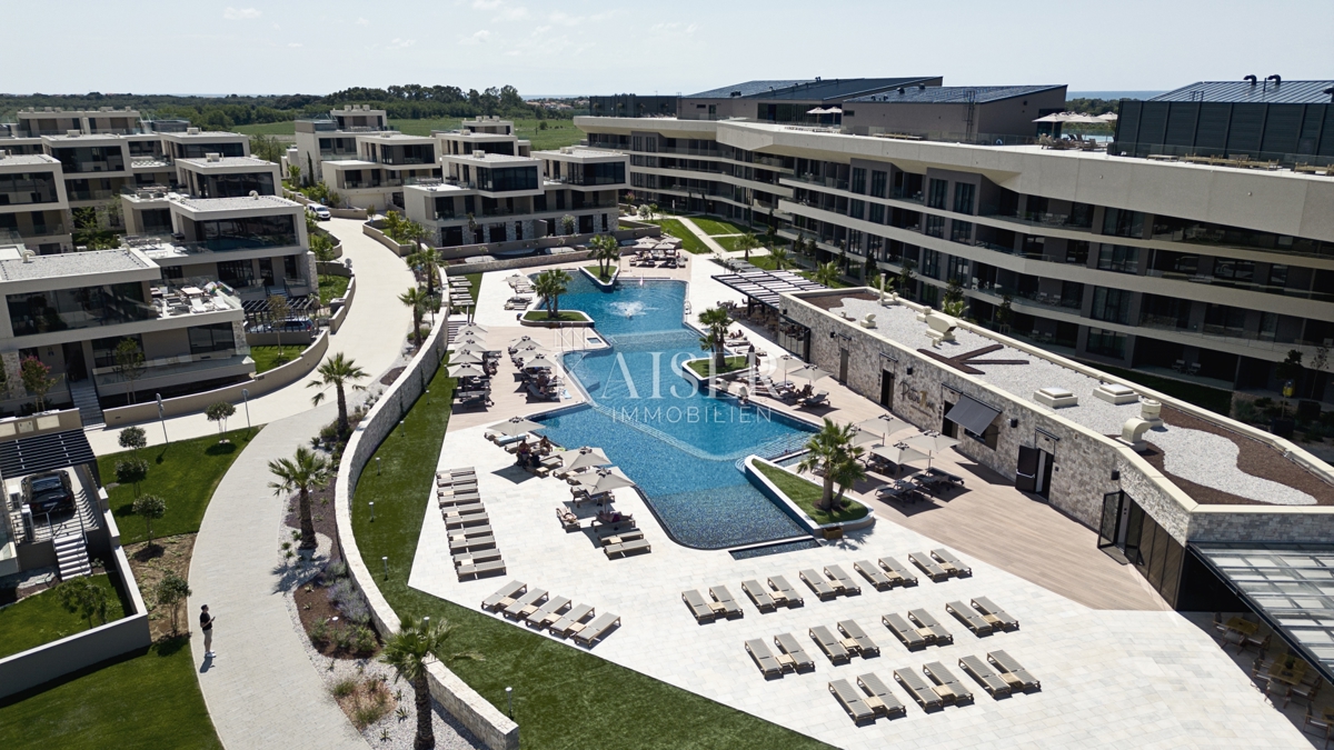 Istra, Umag, Savudrija - stanovanje 61m2, v luksuznem naselju, primerno za invalide