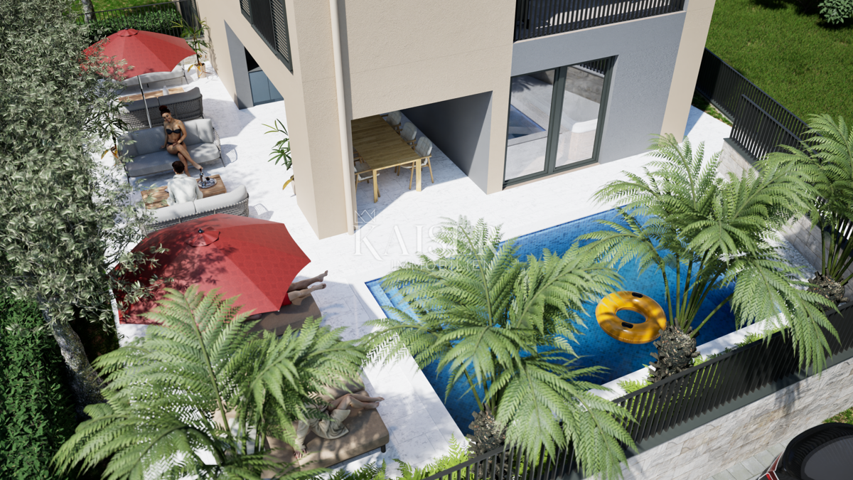 Istra, Poreč, okolica - gradbeno zemljišče 1100m2, s projektom za gradnjo 8 stanovanj