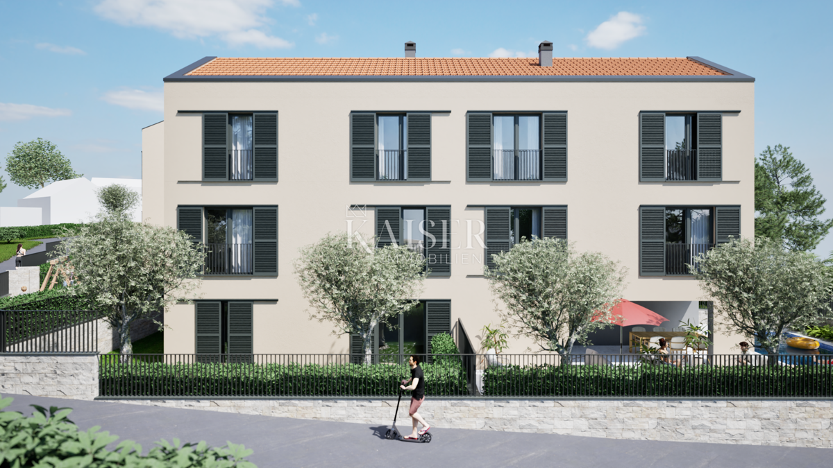 Istra, Poreč, okolica - gradbeno zemljišče 1100m2, s projektom za gradnjo 8 stanovanj