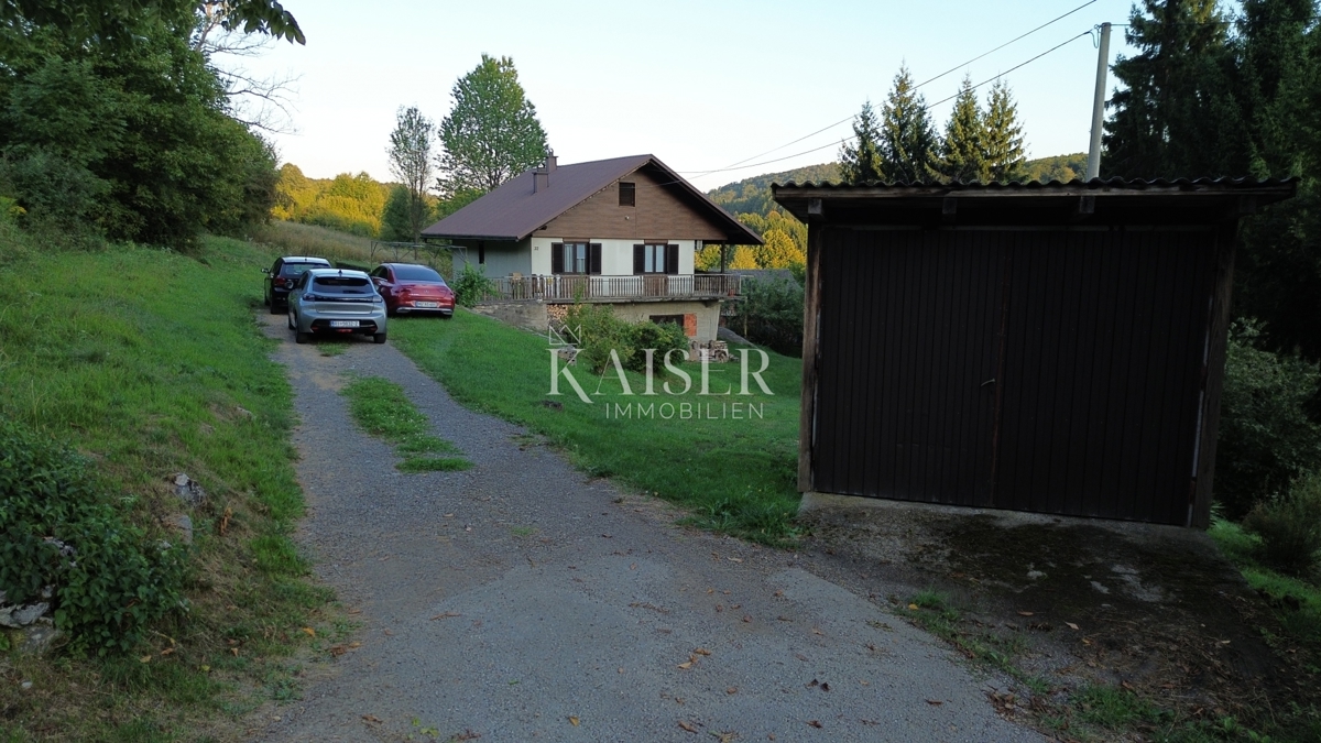 Gorski kotar, Vrbovsko - hiša z velikim vrtom, samo v naši ponudbi!