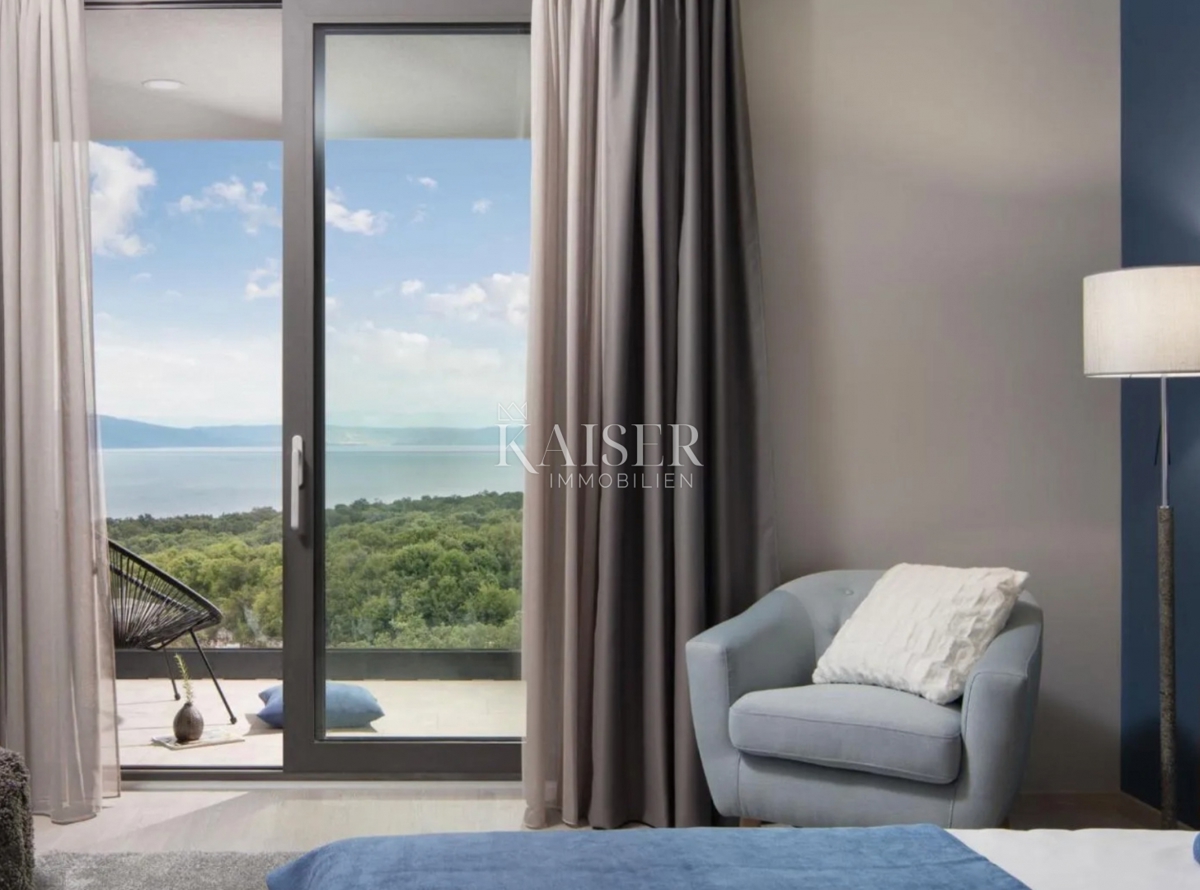 Istra, Rabac - edinstvena vila z morjem na dlani, 210 m2