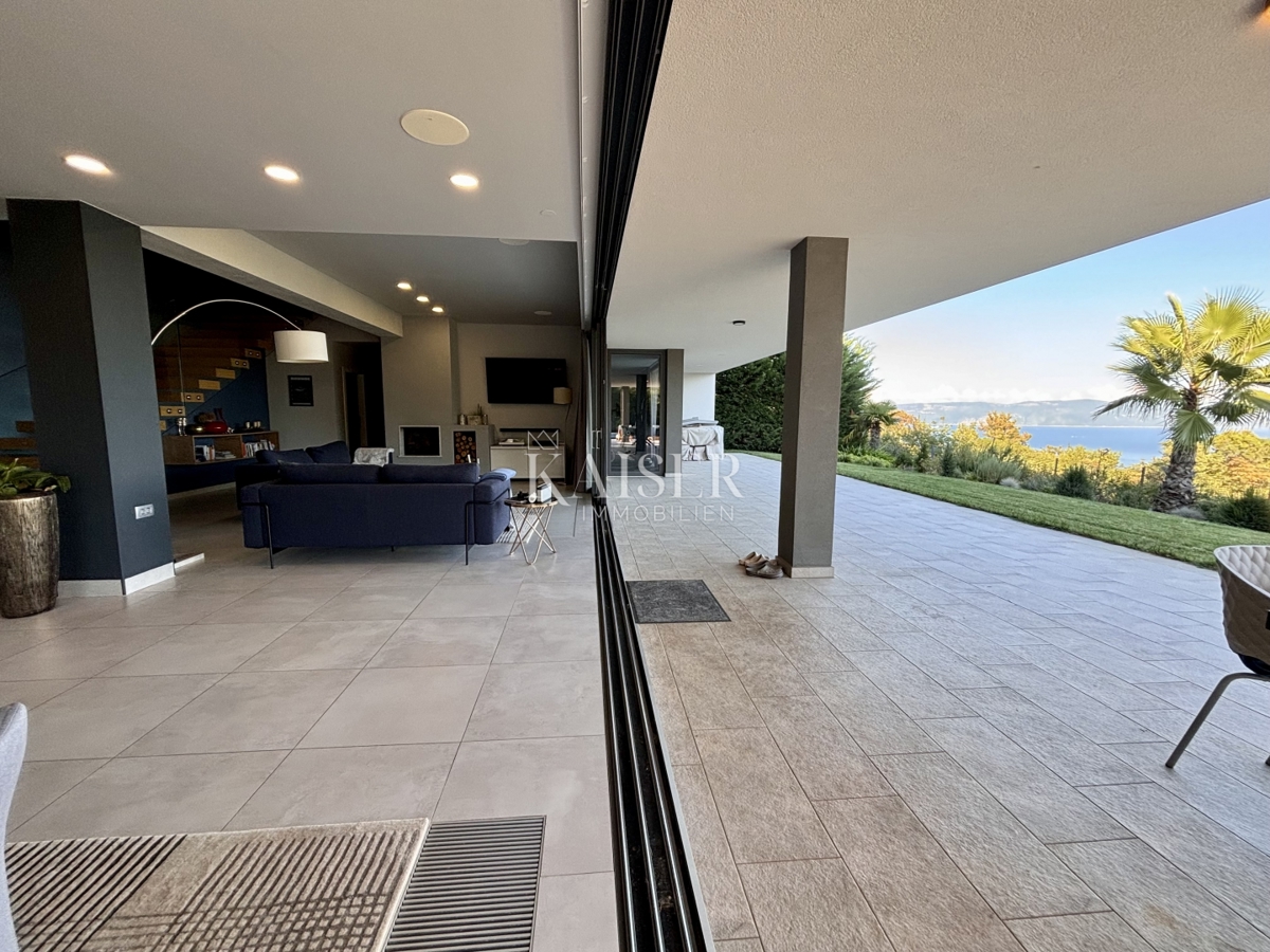Istra, Rabac - edinstvena vila z morjem na dlani, 210 m2