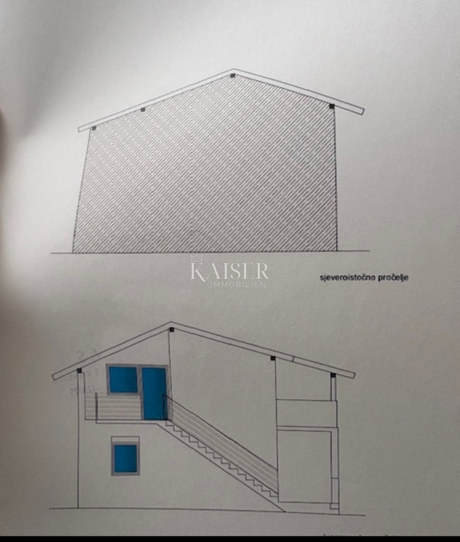 Zadar – Petrčane – Hiša z 2 apartmajema in pogledom na morje