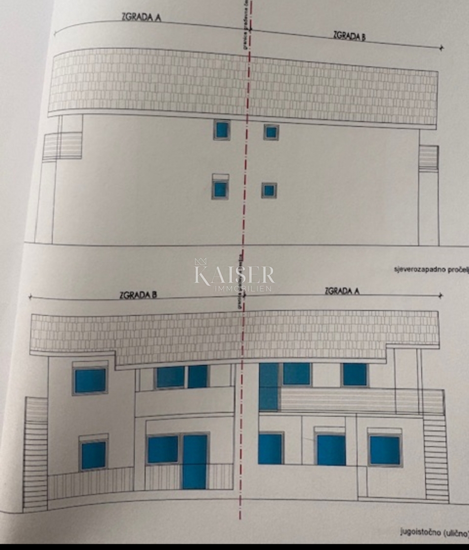 Zadar – Petrčane – Hiša z 2 apartmajema in pogledom na morje