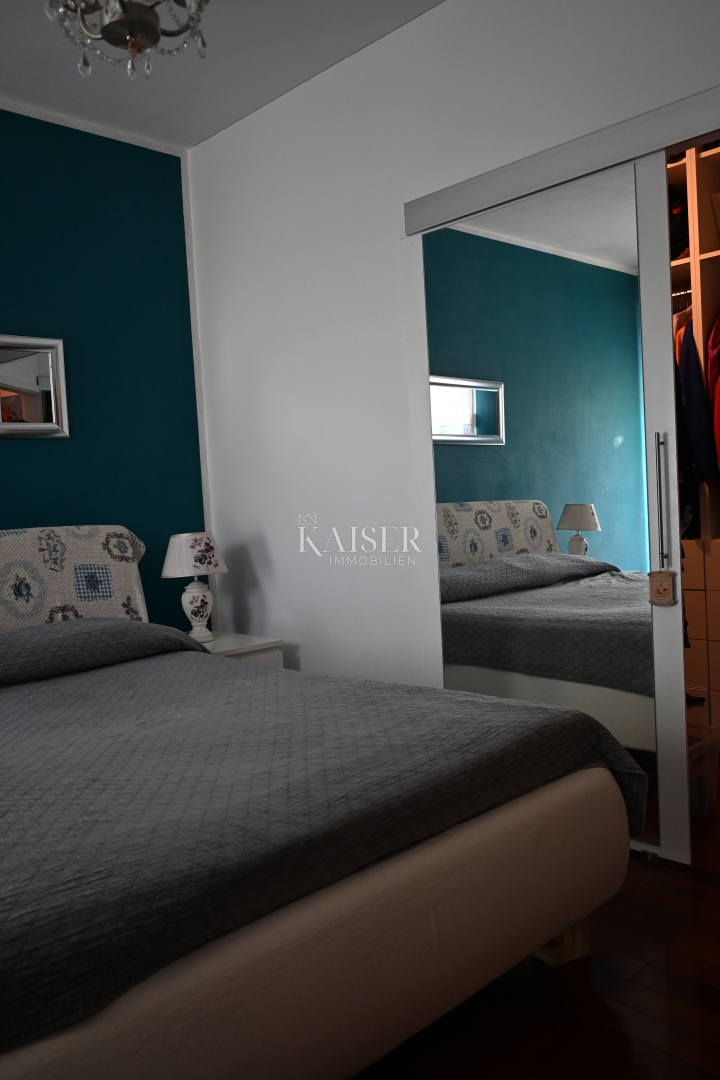 Crikvenica - trosobno stanovanje z velikim vrtom