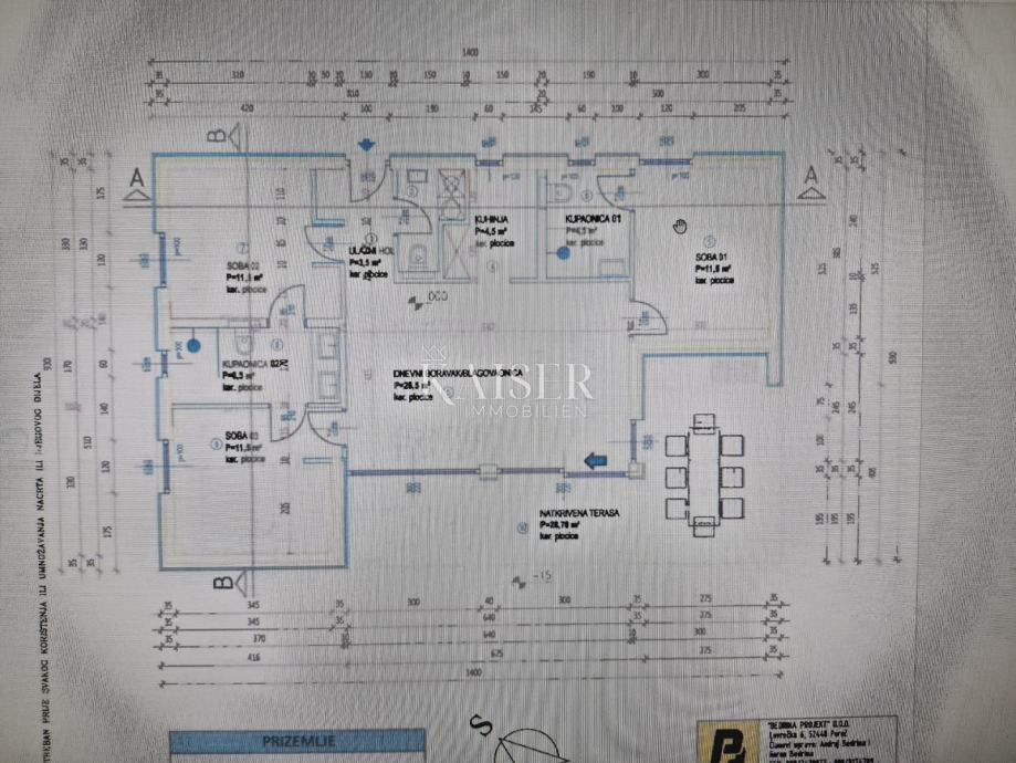 Istra, Tinjan - enonadstropna hiša z bazenom