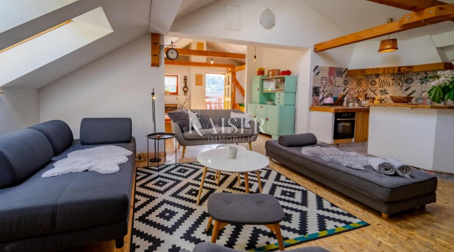 Lokve, hiša s 3 apartmaji v bližini jezera