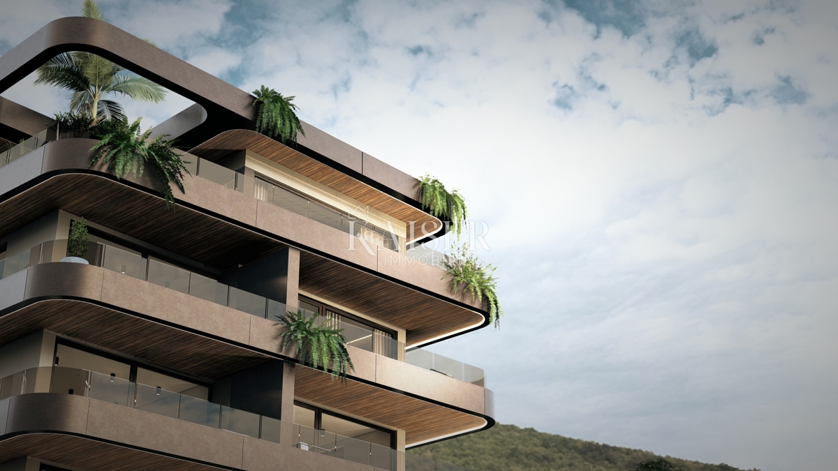 Opatiuja - Ičiči, stanovanje - mediteranska eleganca s pogledom na morje