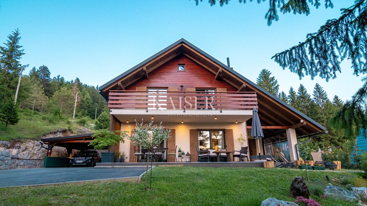 Ravna Gora - čudovita hiša na izjemni lokaciji