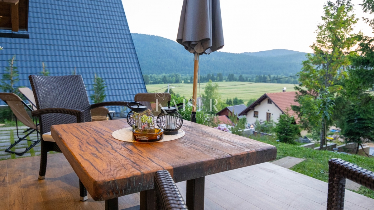 Ravna Gora - čudovita hiša na izjemni lokaciji