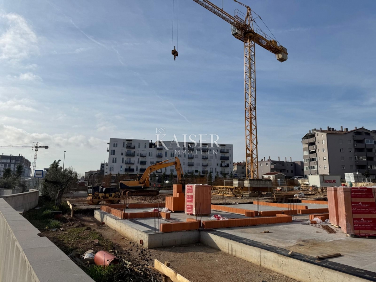 Istra, Pula - enosobno stanovanje 42m² z balkonom