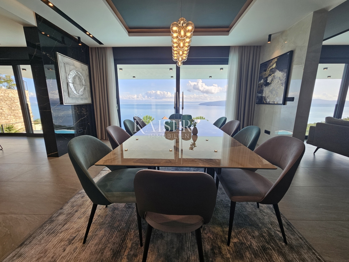 Opatija, okolica - luksuzna vila 340m2 z bazenom