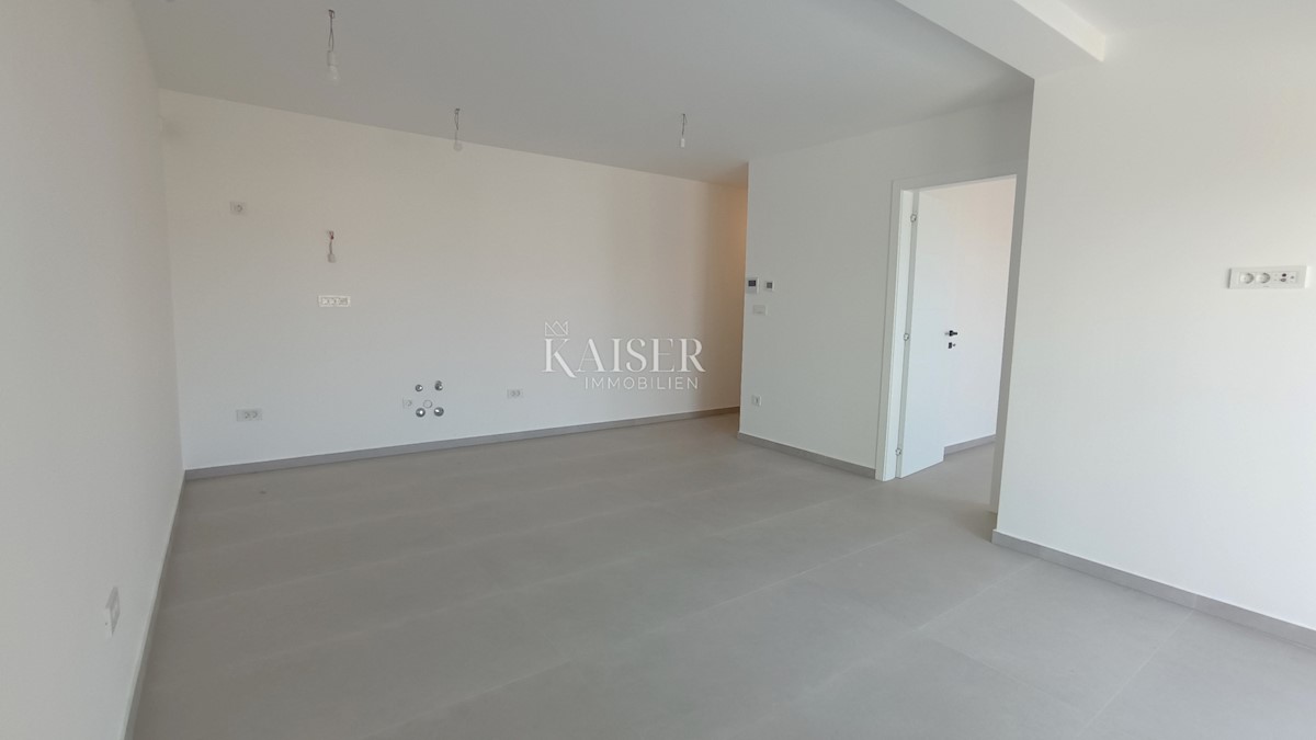 Malinska, otok Krk - apartma 110m² z bazenom in pogledom na morje