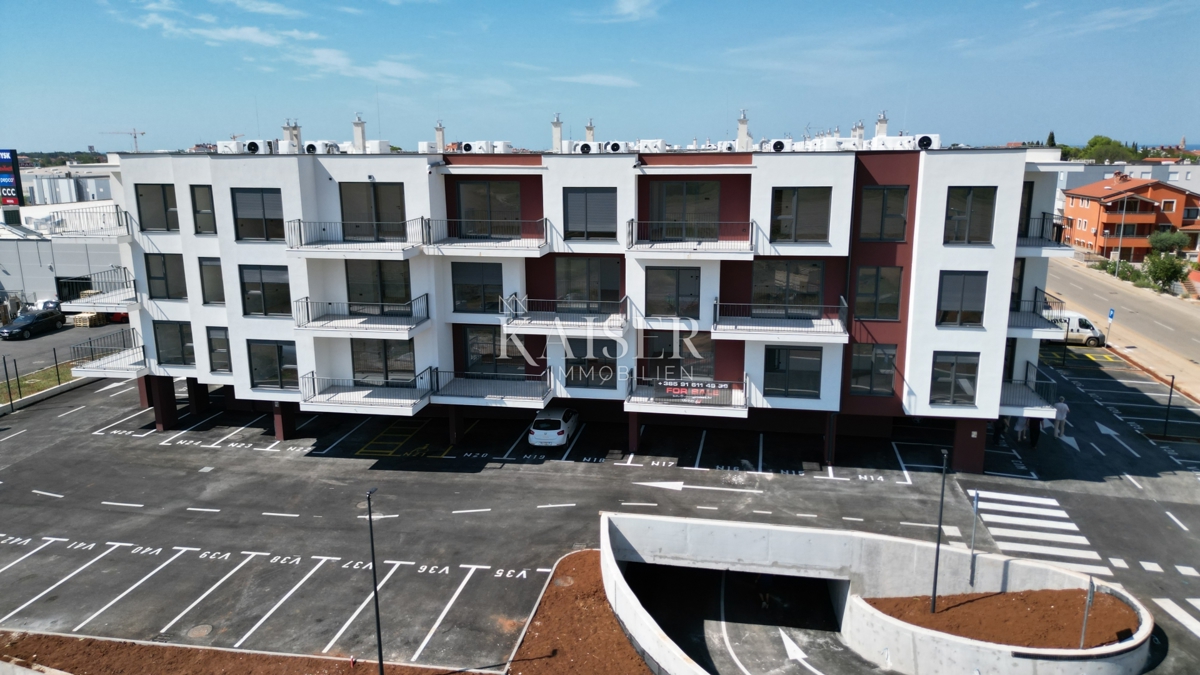 Istra, Umag - dvosobno stanovanje v novogradnji, 66m2, drugo nadstropje, atraktivna lokacija