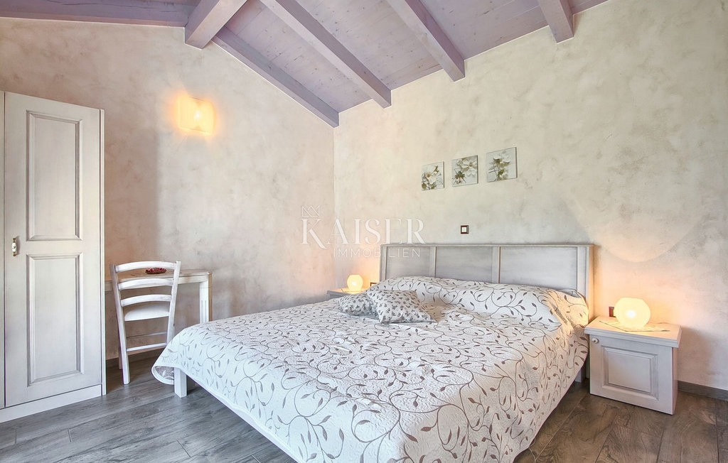 Istra, Radetići, tradicionalna kamnita vila v čudovitem okolju