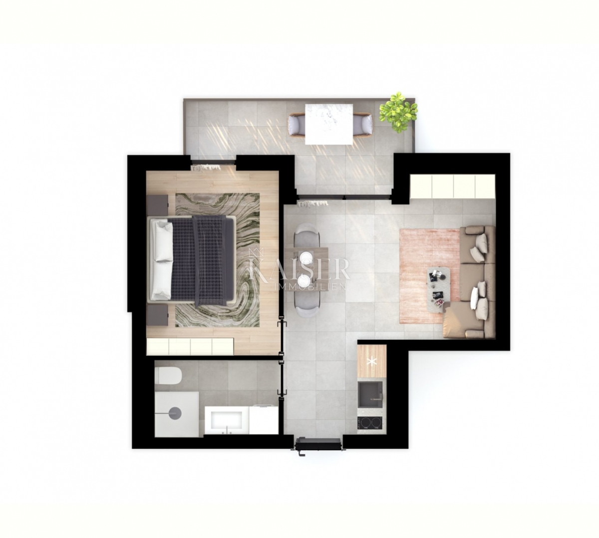 Stanovanje Umag, 58,80m2