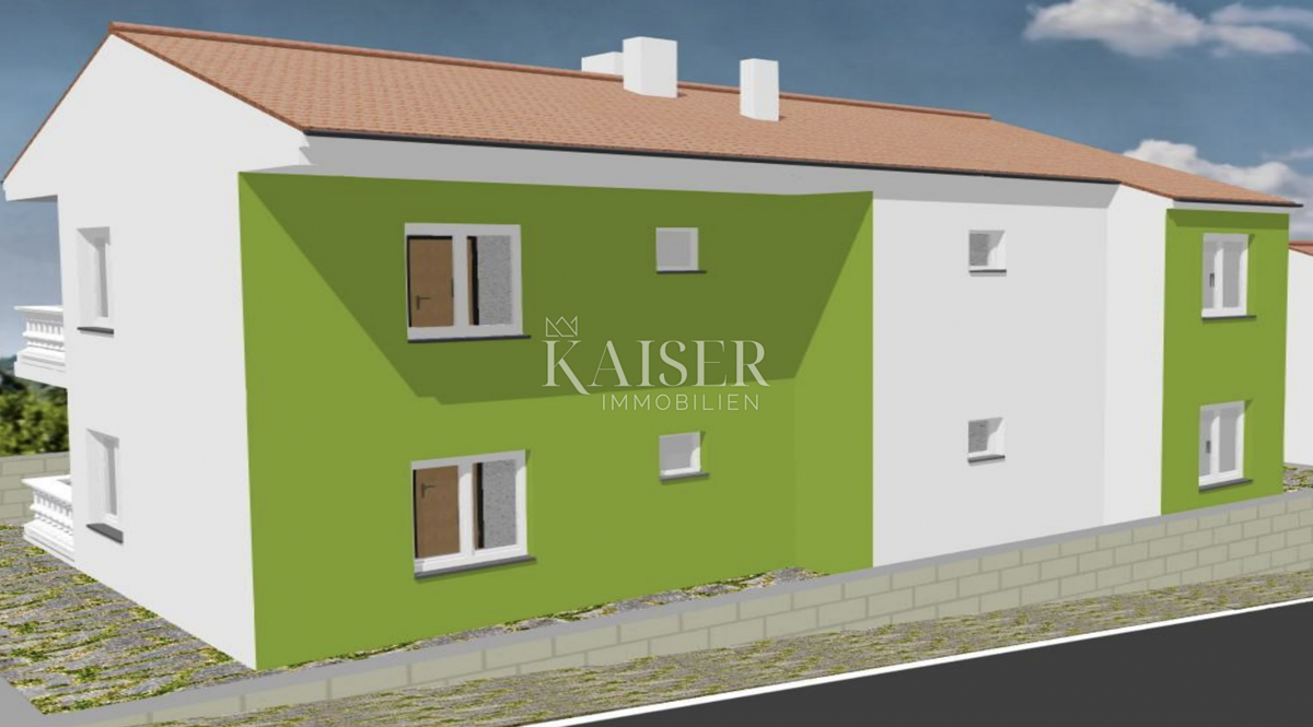 Novi Vinodolski, Bribir - gradbeno zemljišče z začetkom gradnje