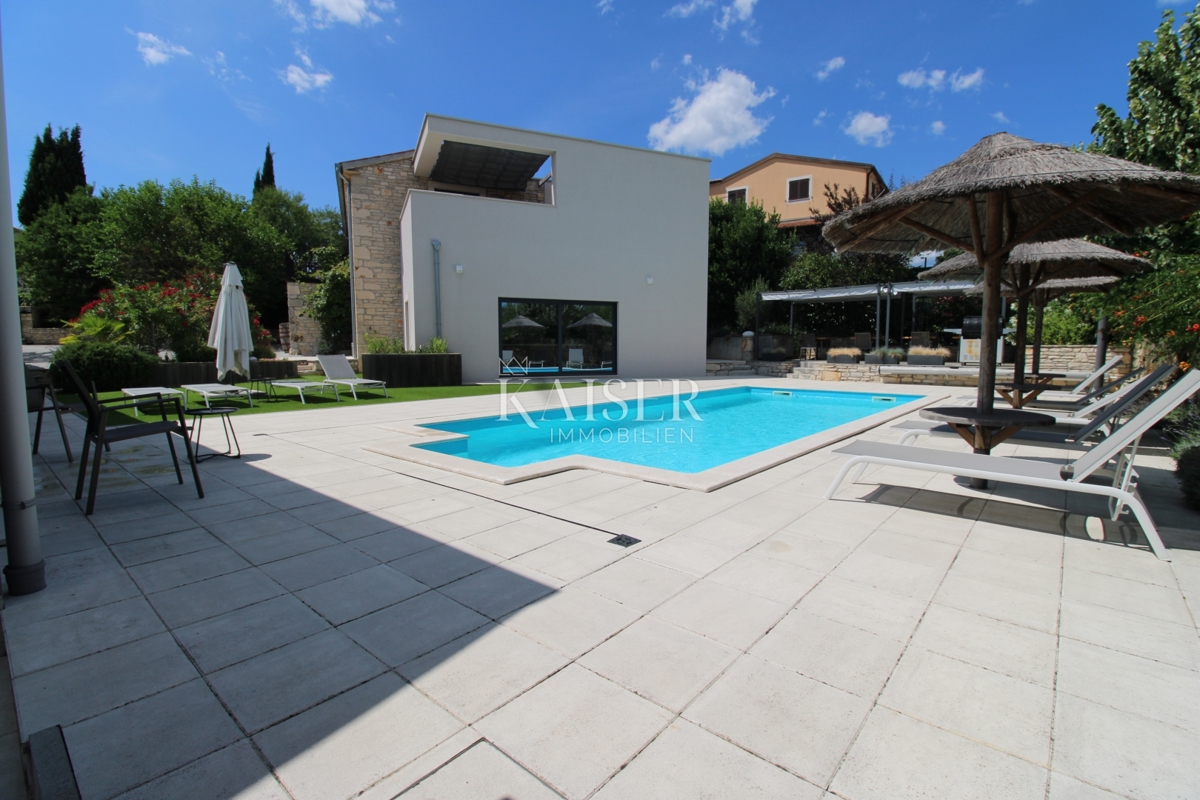 Istra - Poreč, vila z zajtrkom, bazenom in pogledom na morje