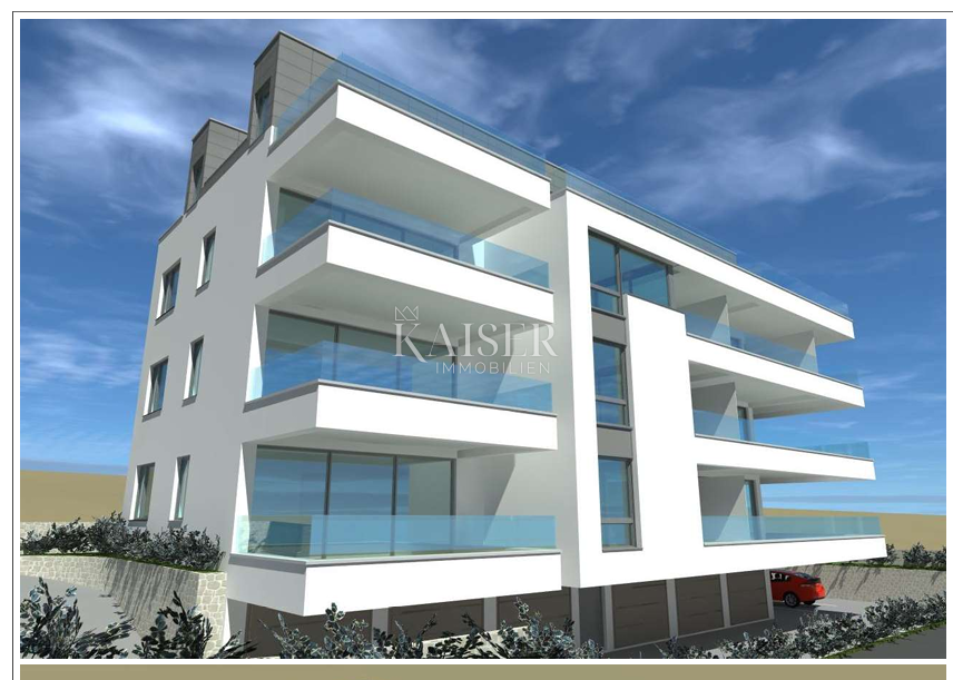 Pag, Povljana - apartmaji v novogradnji blizu plaže