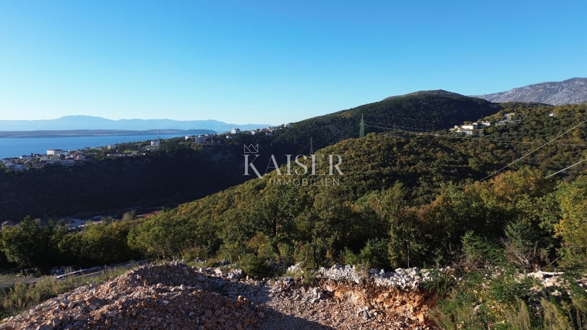 Crikvenica - pol samostojna hiša 97m2 s panoramskim razgledom 