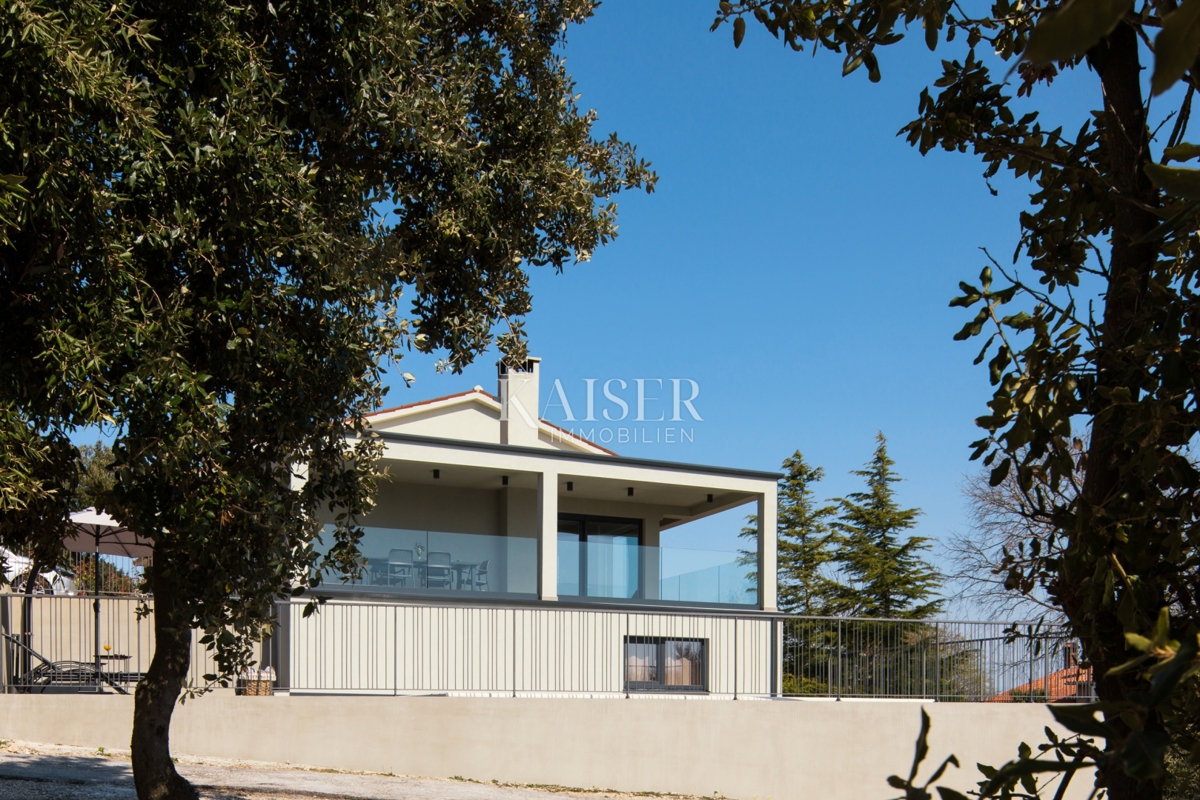 Istra, Labin - Čudovita vila s pogledom na morje in otok Cres