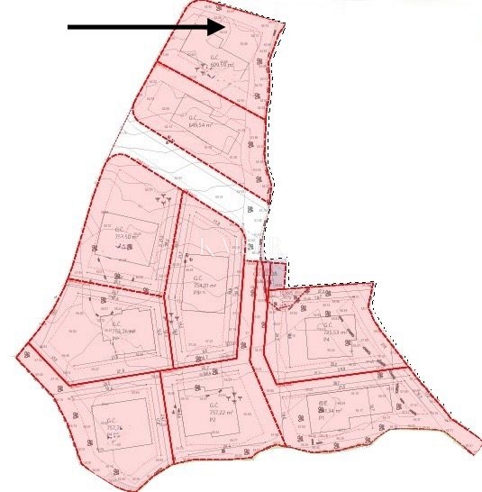  Zazidljivo zemljišče Krk, 609,59m2
