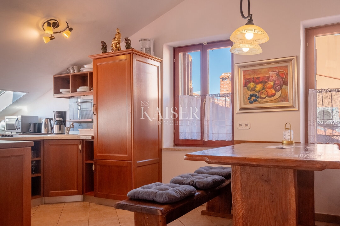 Istra, Rovinj - stanovanje 63m2 s pogledom na morje v starem mestnem jedru