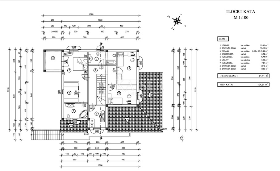 Hiša Klimno, Dobrinj, 266m2
