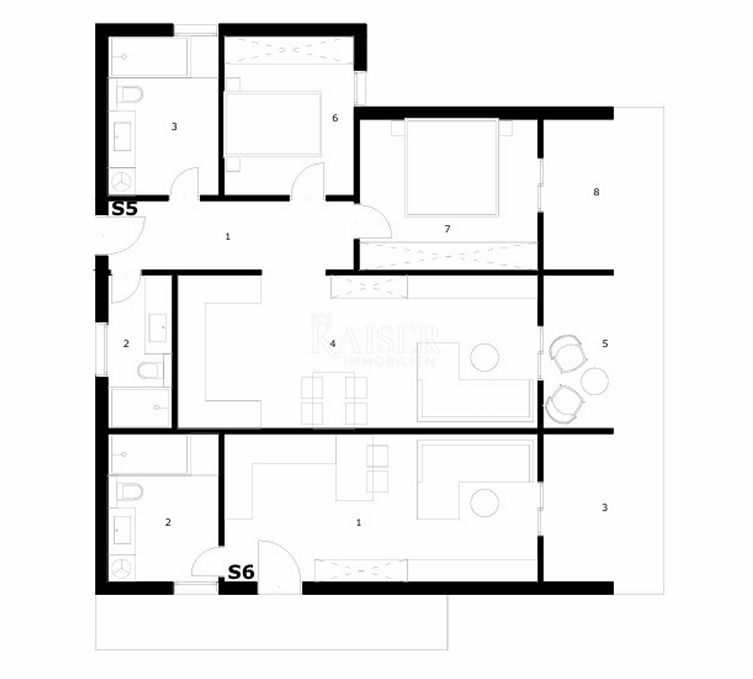 Stanovanje Rukavac, Vis, 34,96m2
