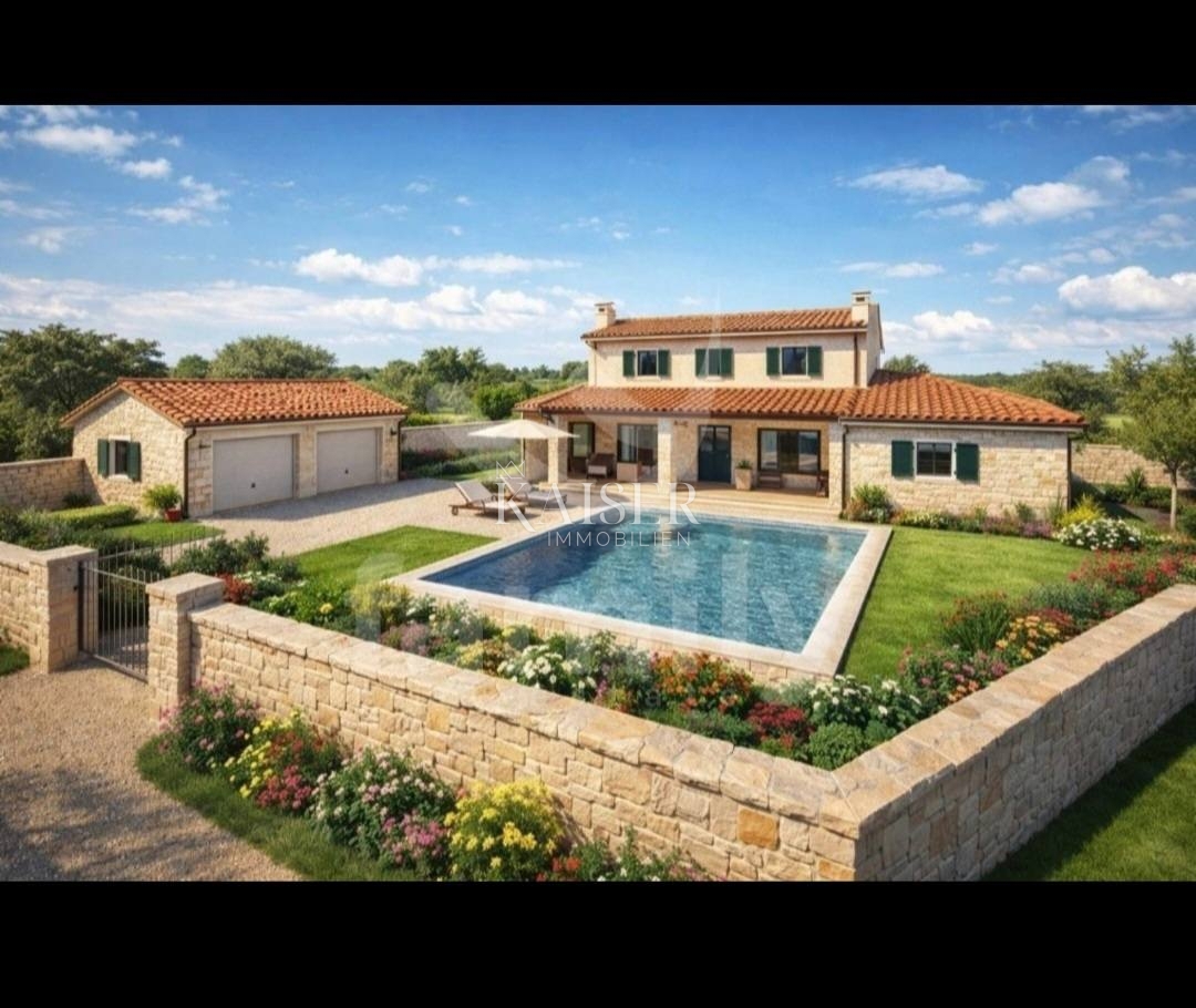 Vodnjan - gradbeno zemljišče z dovoljenjem in projektom