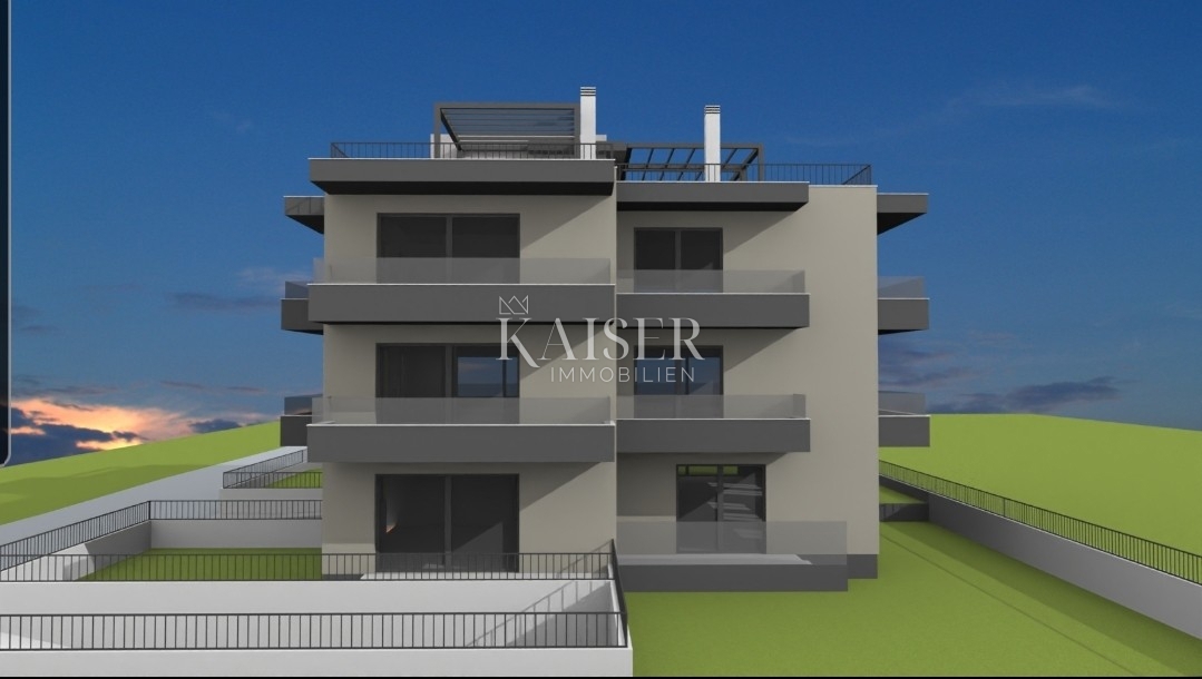 Sukošan AP3 pritličje 2 spalnici 57,39 m2