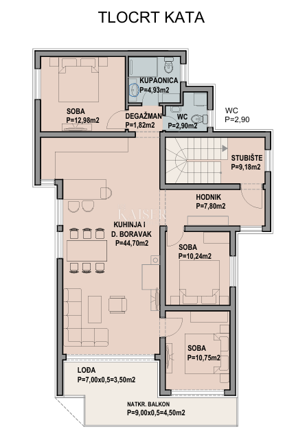 Hiša Crikvenica, 314,90m2